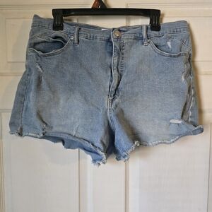 Sofia by Sofia Vergara Light Blue Jean Shorts